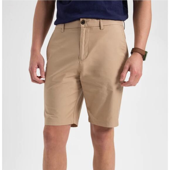 Ben Sherman Everyday Stretch Slim Fit Chino Shorts in Sand Size 38 - Picture 1 of 10